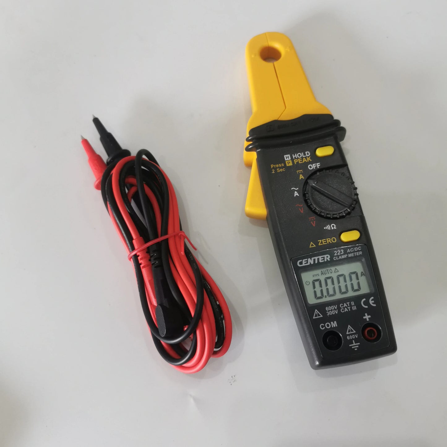 CENTER-223 Mini AC/DC Clamp Meter (High Resolution) product image 2