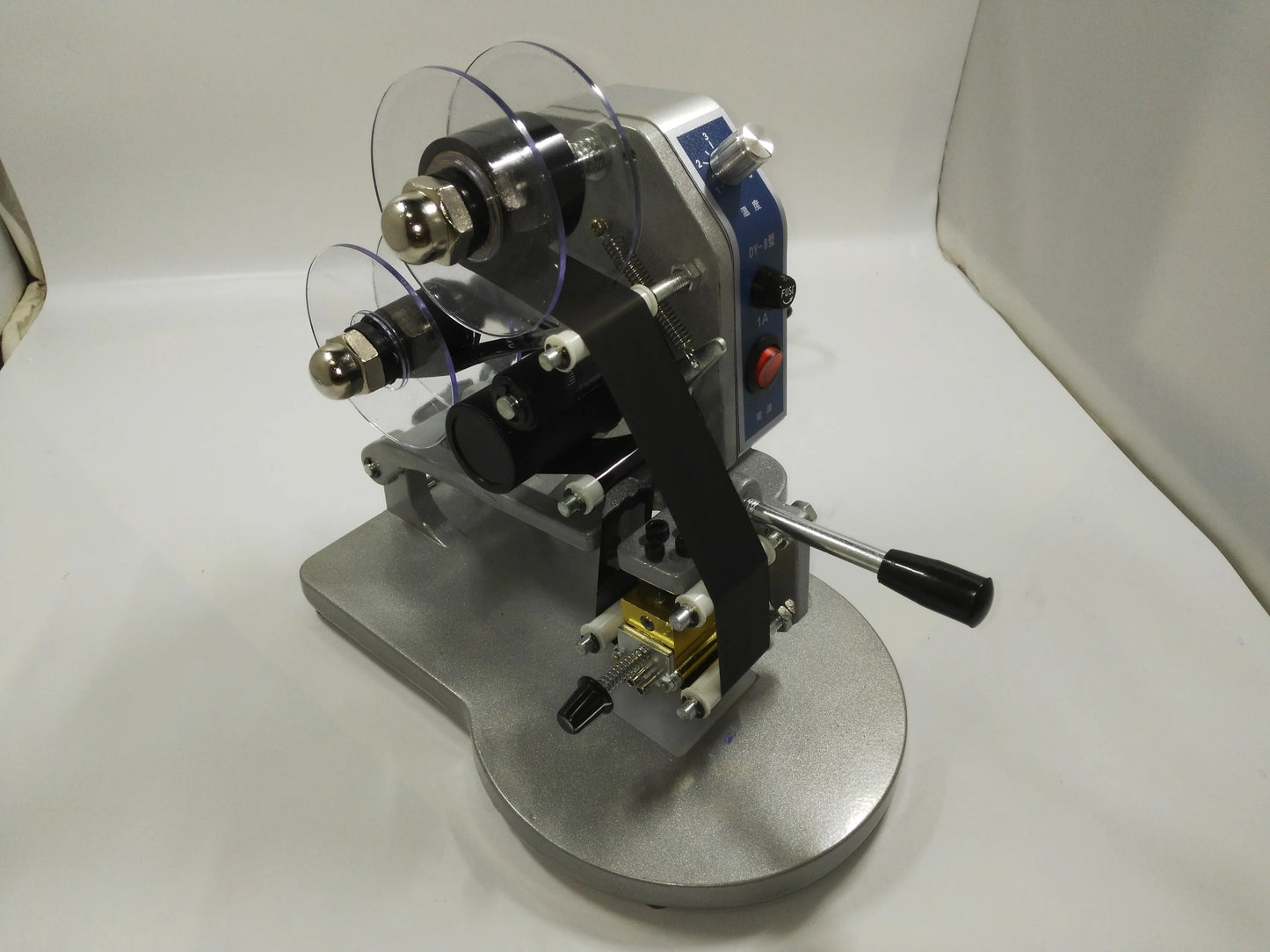 Manual Hot Stamp Coding Machine Hand Operated Date Ribbon Printer