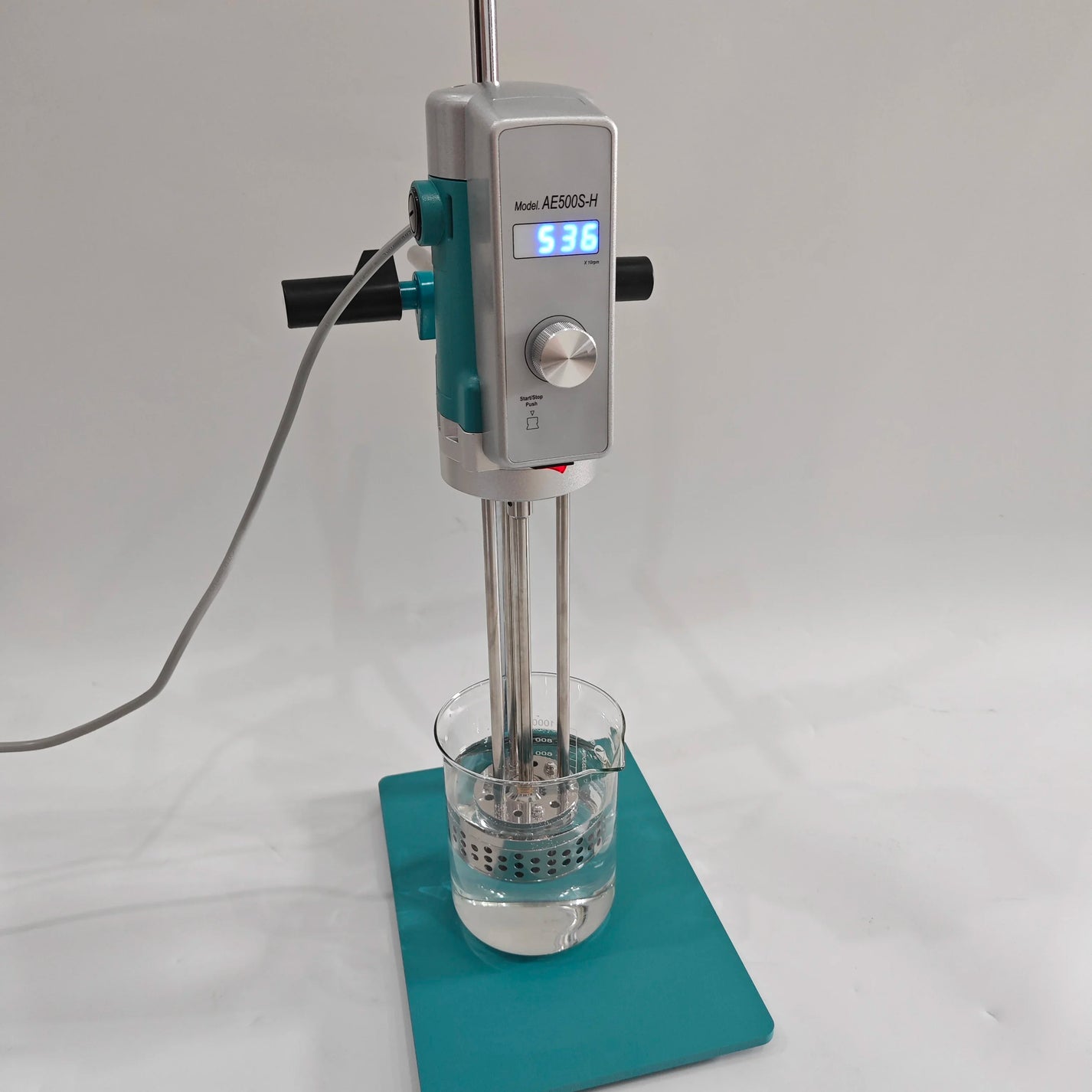 Lab emulsifier disperser homogenizer with AE500S-H working head