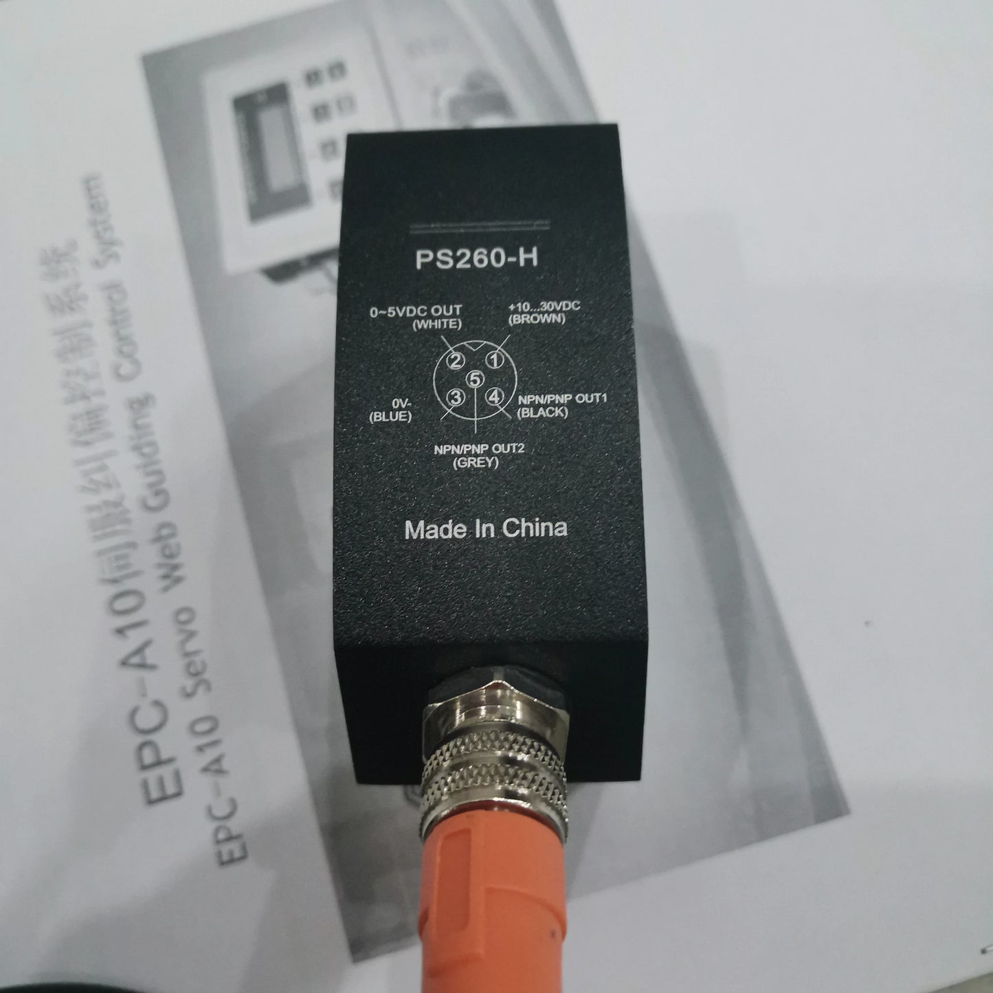 PS-260 Reflective Color mark sensor tracking photoelectric eye applied with EPC-A10/EPC-D12 product detail image 4