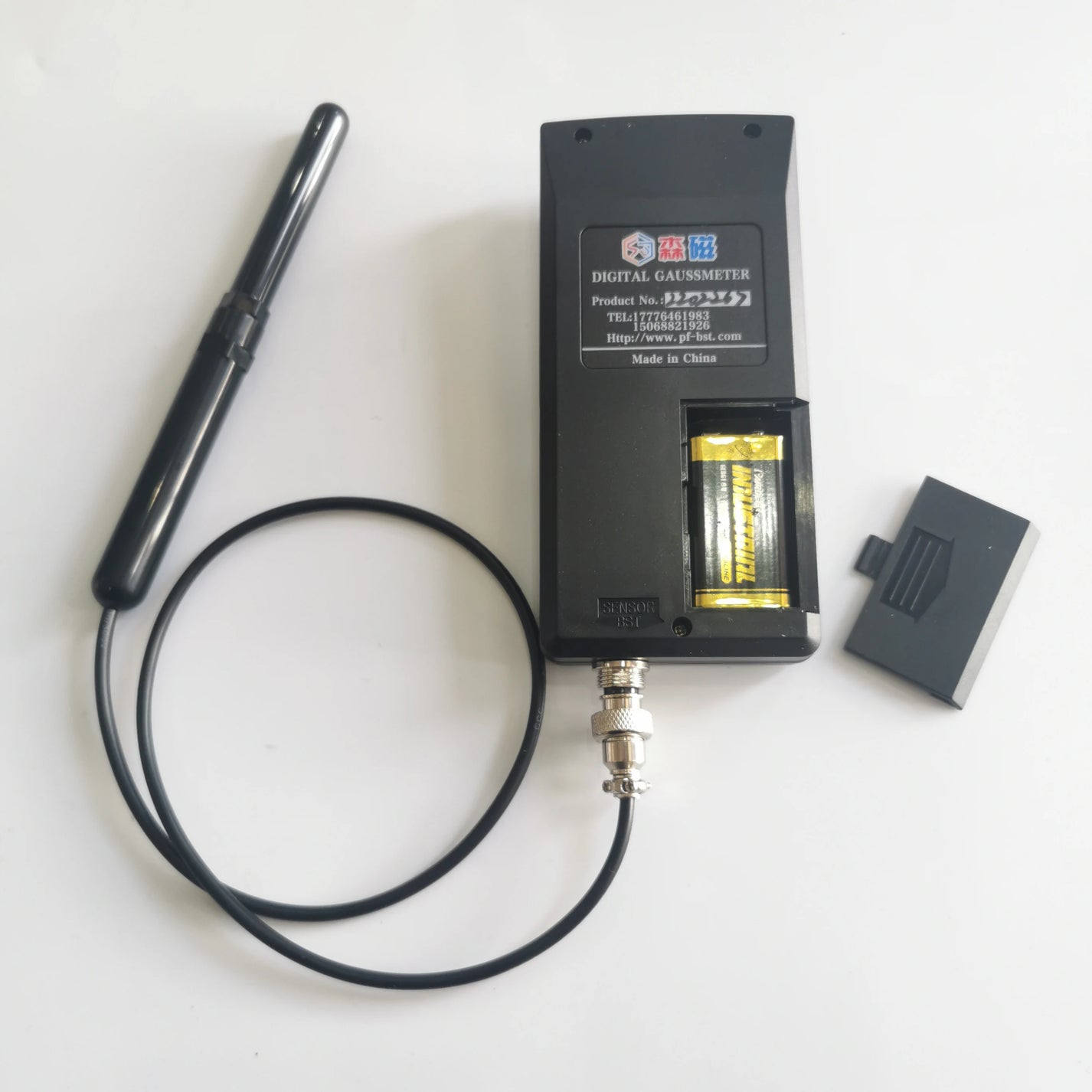 SJ200 portable magnetic field tester handheld meter detail
