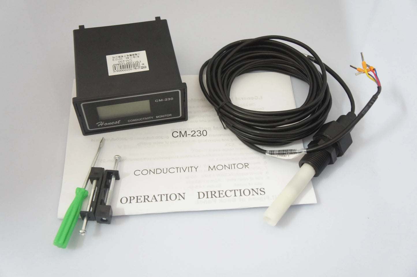 CM-230 Online Conductivity Monitor Water Quality Meter 4-20mA Signal