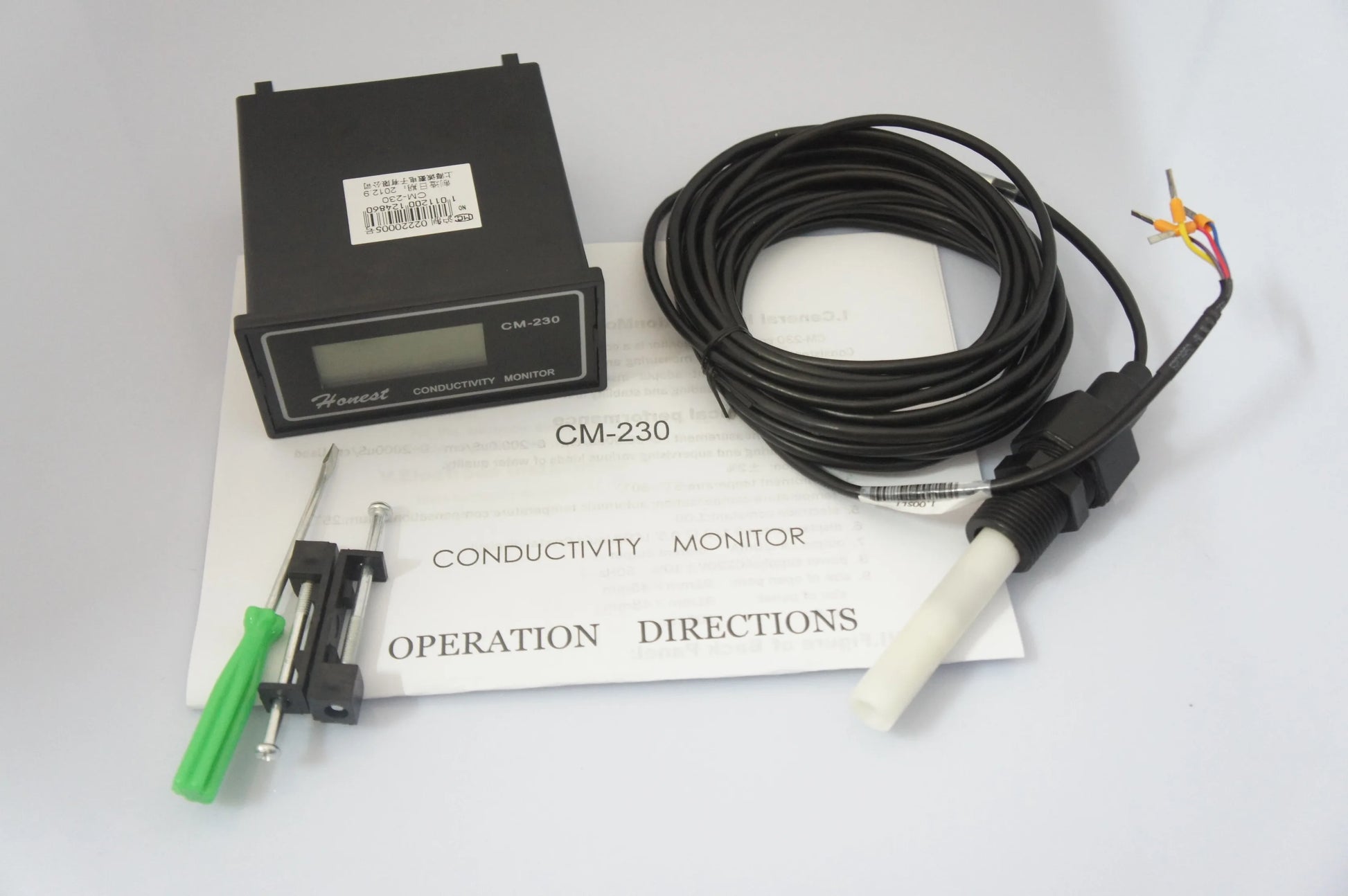 CM-230 Online Conductivity Monitor Water Quality Meter 4-20mA Signal