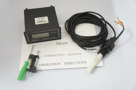 CM-230 Online Conductivity Monitor Water Quality Meter 4-20mA Signal