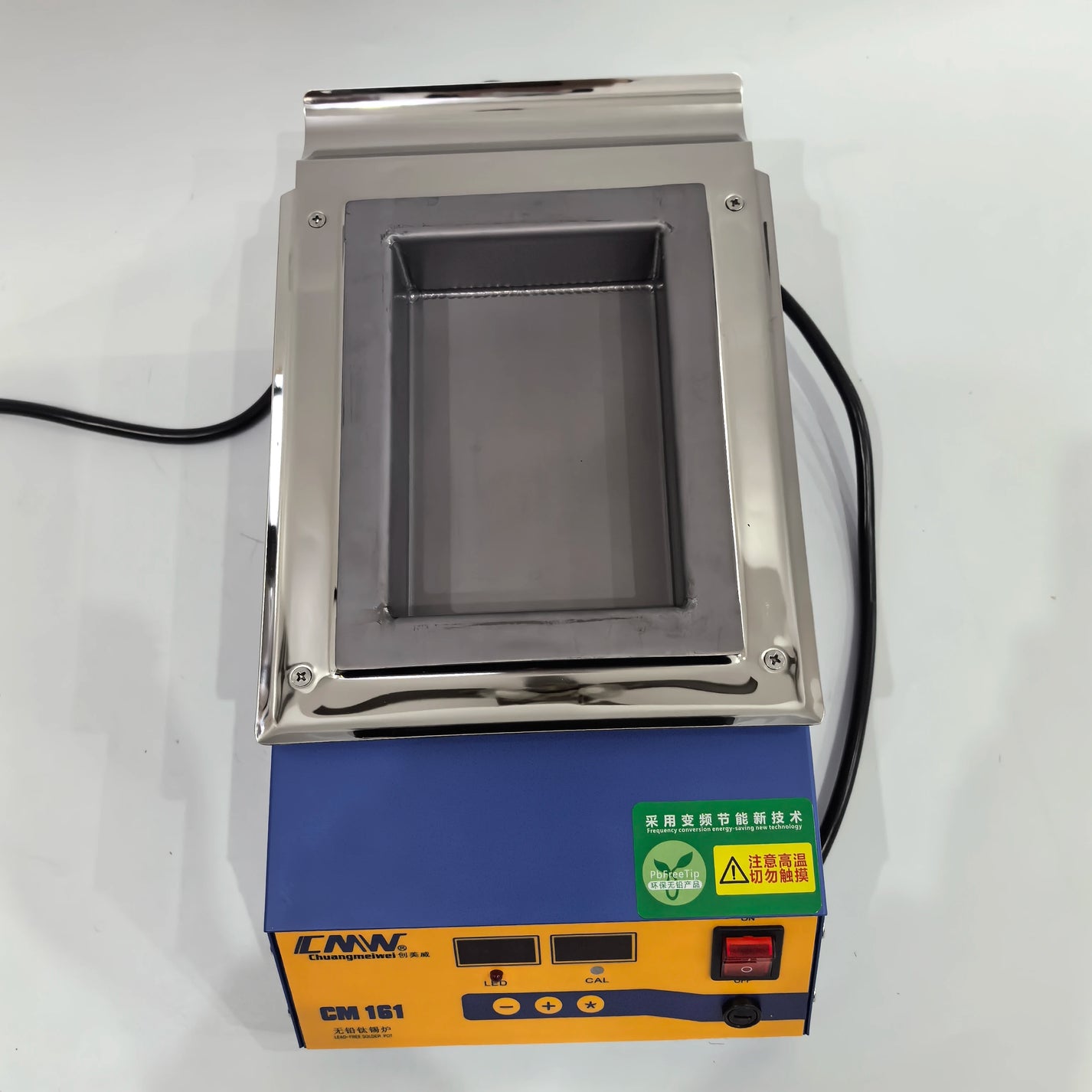 Lead-free soldering pot digital temperature control up to 600C