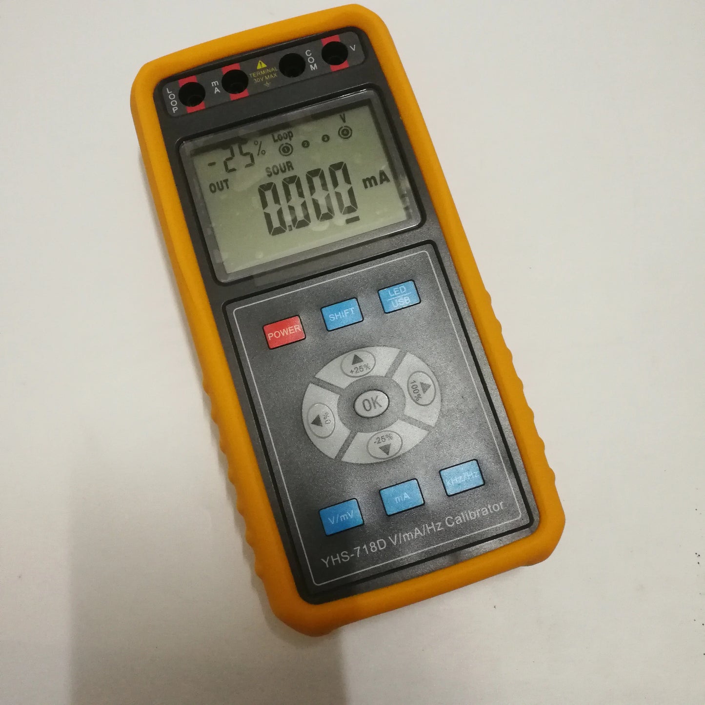 YHS-718D YH Loop Volt and mA Hz Signal Source Process Calibrator Meter Tester product image 3