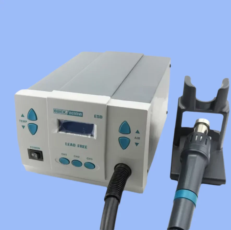 QUICK 861DW 1000W Lead-Free Digital Hot Air Rework Station High