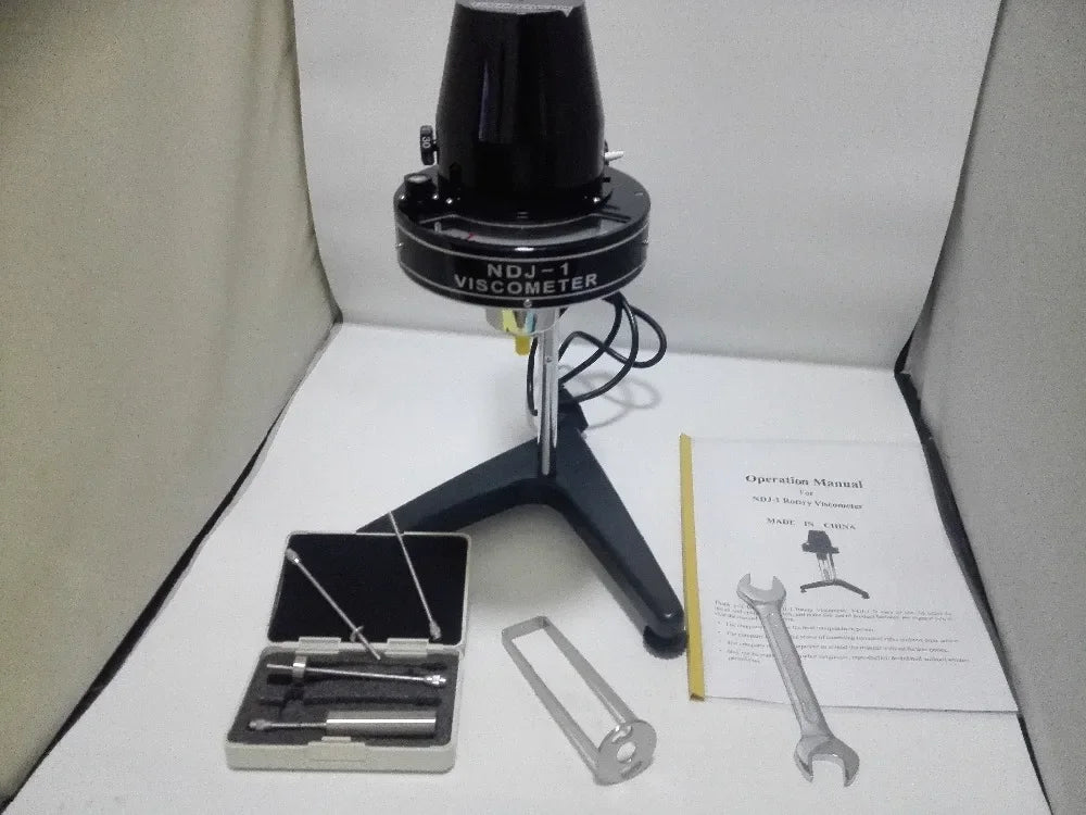 NDJ-1 Digital Rotary Viscometer 10-100000mPa·s | Newton Liquid Viscosity Tester Fluidimeter product image 5