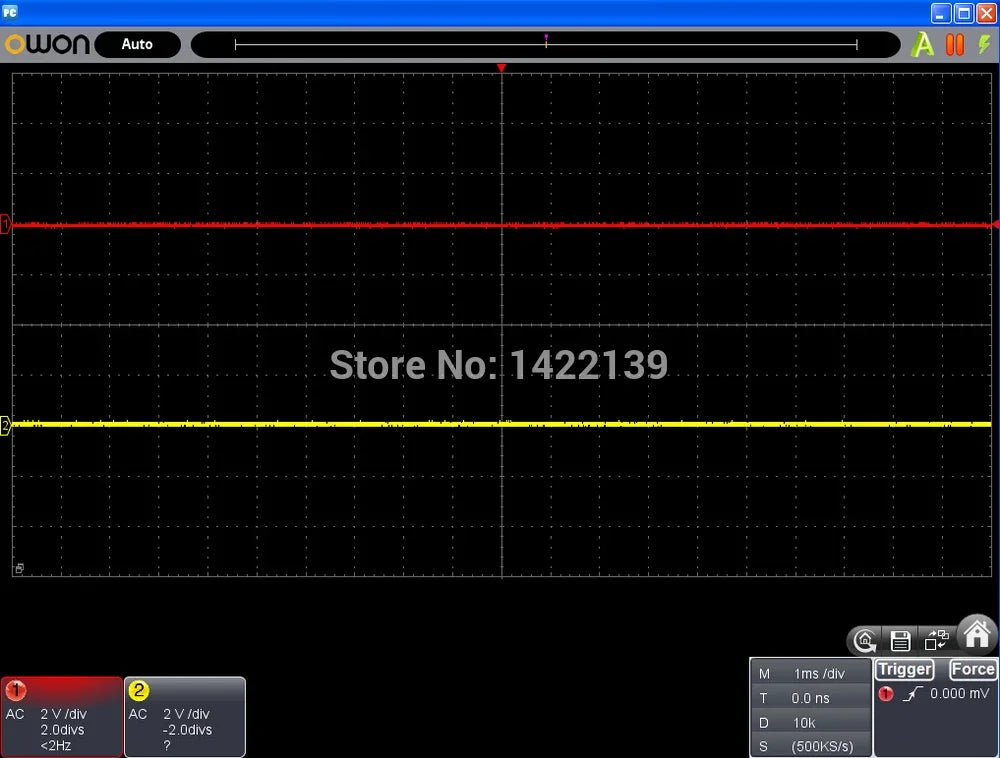 OWON VDS2062 PC Oscilloscope | 60MHz–100MHz Bandwidth 1GSa/s Sample Rate 10M Record Length product image 6