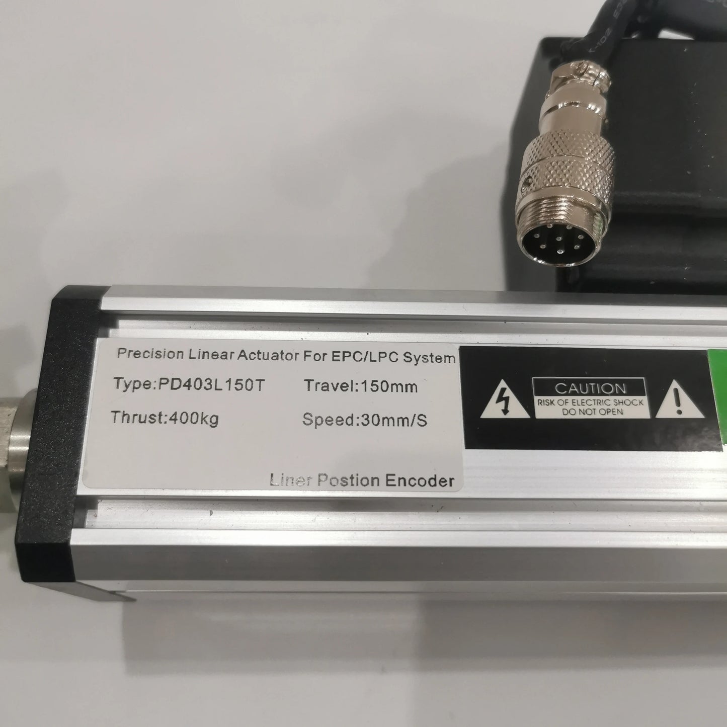 PD403L150T Precision Linear Actuator For EPC/LPC System Travel:150mm Thrust:400kg product image 5