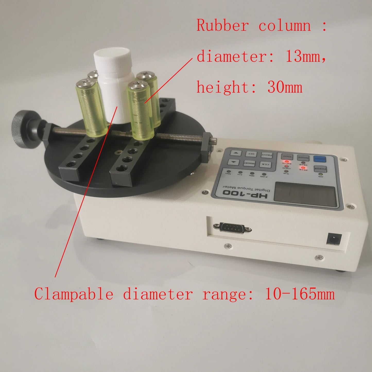 HP100 Digital Bottle Cap Torque Tester | Torque Meter 100kgf.cm / 10N.m product image 4