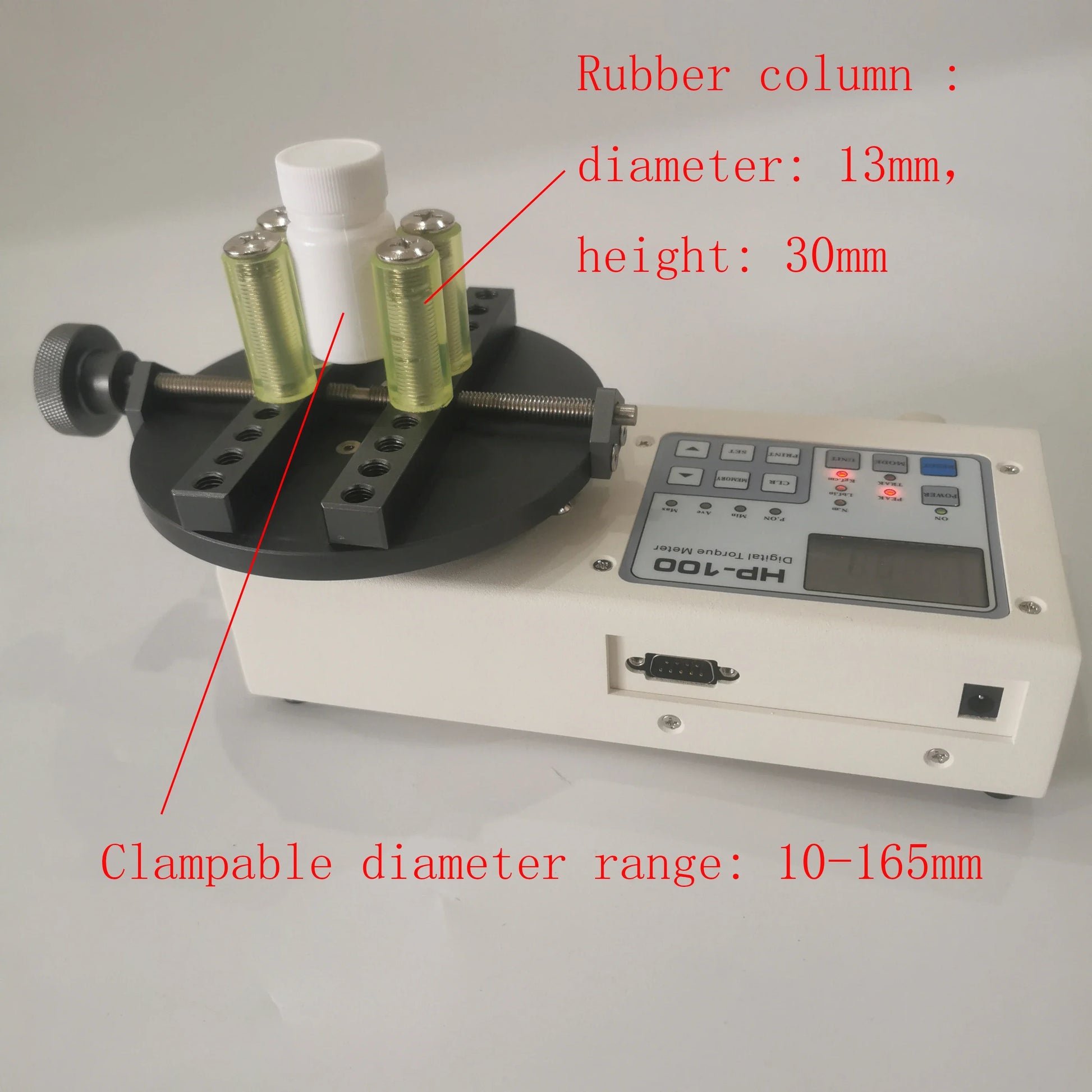 HP100 Digital Bottle Cap Torque Tester | Torque Meter 100kgf.cm / 10N.m product image 4