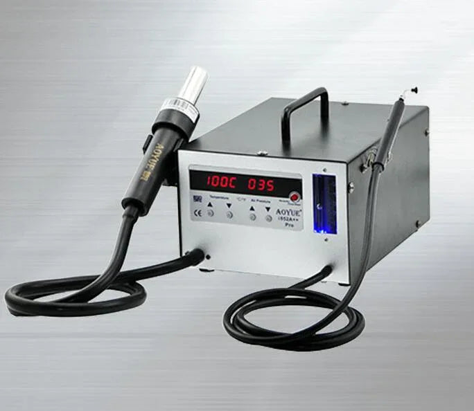 AOYUE i852A++ 2 in 1 Hot Air Soldering Rework Station 220V Desoldering and Repair Tool with product image 2