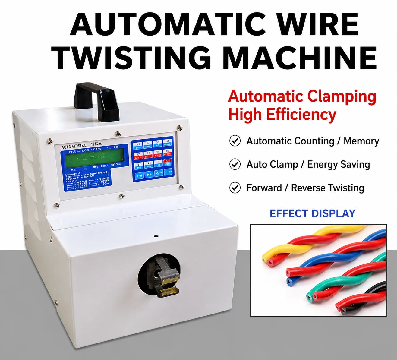 Automatic Wire Twisting Machine High Speed Cable Stranding Machine