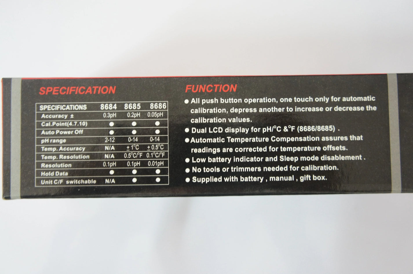 AZ-8686 Digital Waterproof pH Meter 0~14 Portable Pen Type High Precision Water Quality Acid product image 5