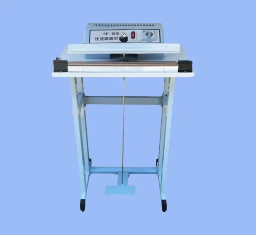 220V Foot Pedal Impulse Heat Sealer Poly Bag Film Sealing Machine