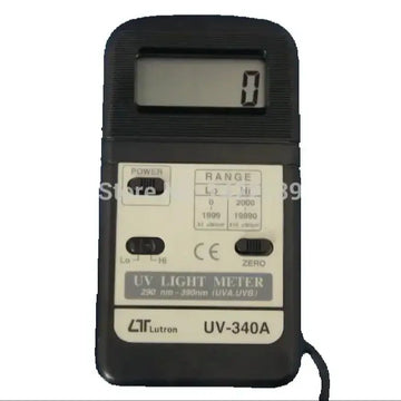 UV-340A Pocket UV Light Meter | UVA & UVB Intensity Tester Portable