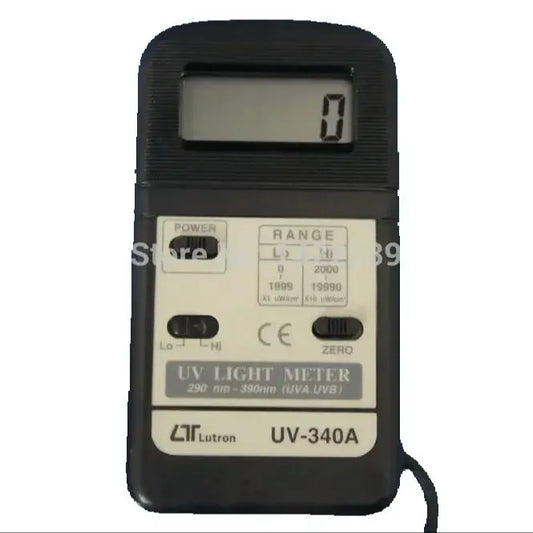 UV-340A Pocket UV Light Meter | UVA & UVB Intensity Tester Portable