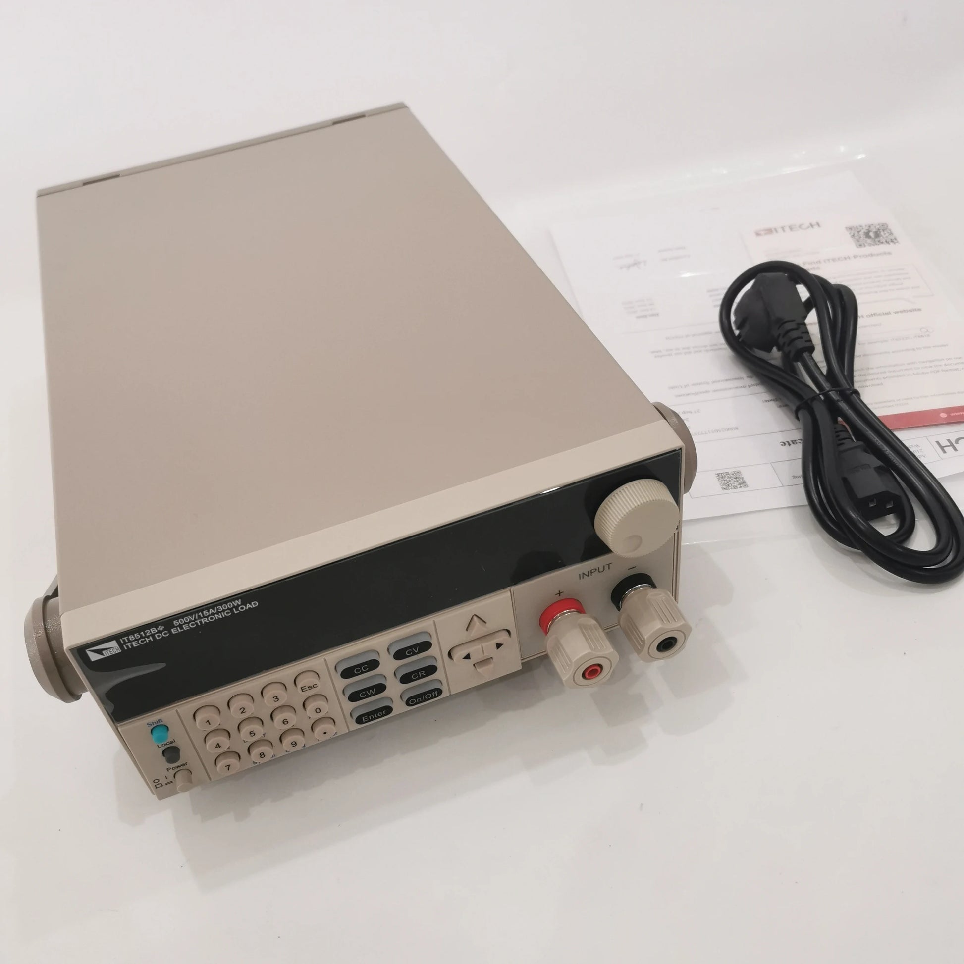 New ITECH IT8512B+ Single-Channel Programmable DC Electronic Load 500V/15A/300W product image 3