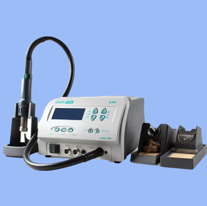 QUICK 713 ESD Hot Air Rework Station Lead-Free Soldering