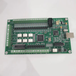 LF77-AKZ250-USB2(B) motion controller board front view with USB port and terminal blocks