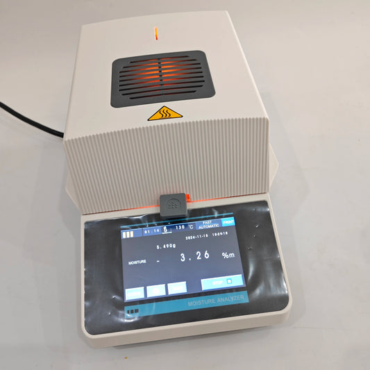 High Precision Halogen Moisture Analyzer 50g/100g 0.005g | Automatic
