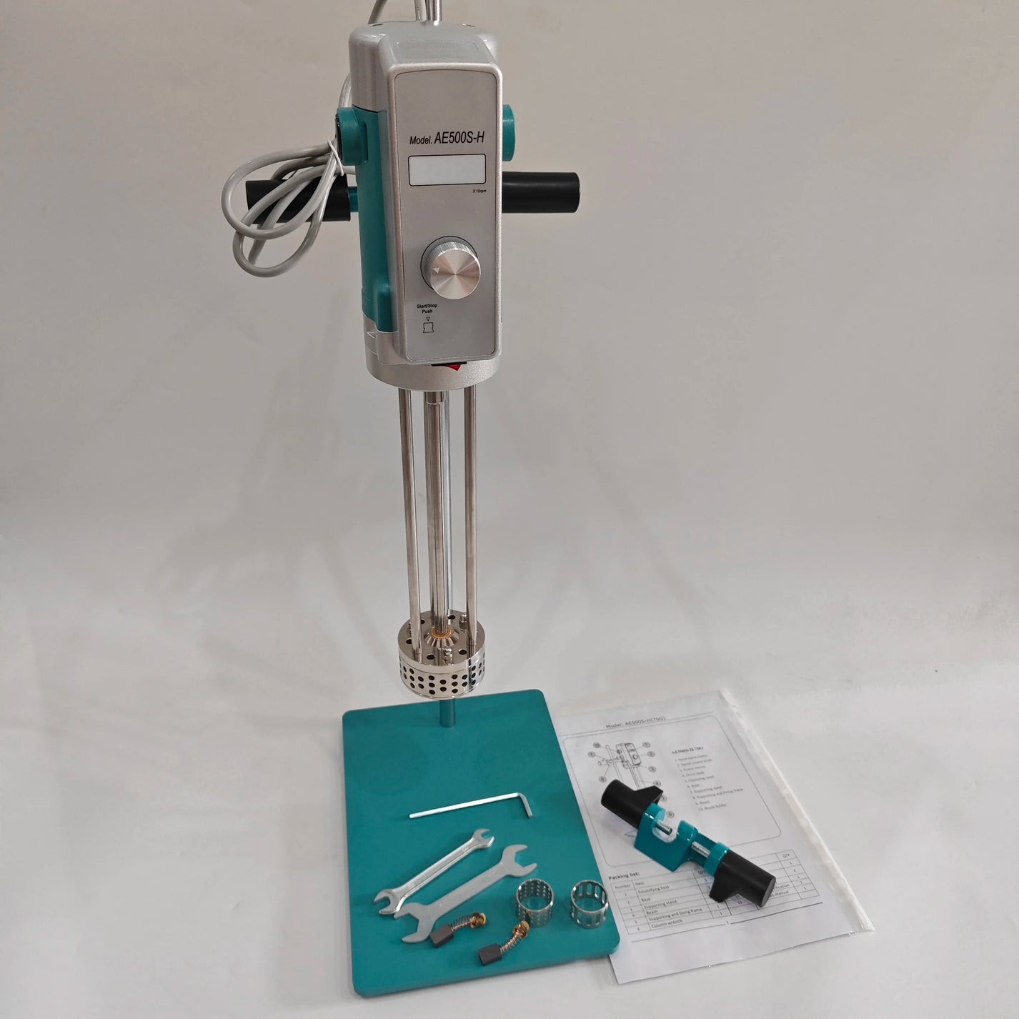 AE500S-H digital high shear mixer homogenizer for laboratory use