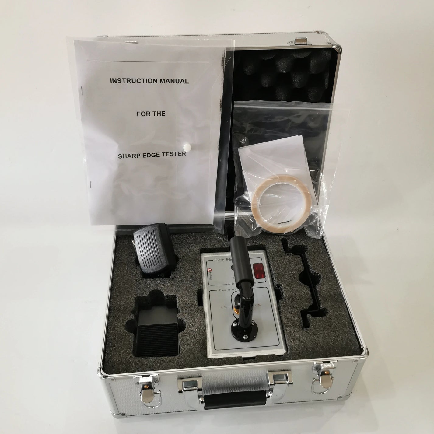Electric Sharp Edge Tester | Toy Safety Sharp Edge Detector Gauge with Test Tape for product image 6