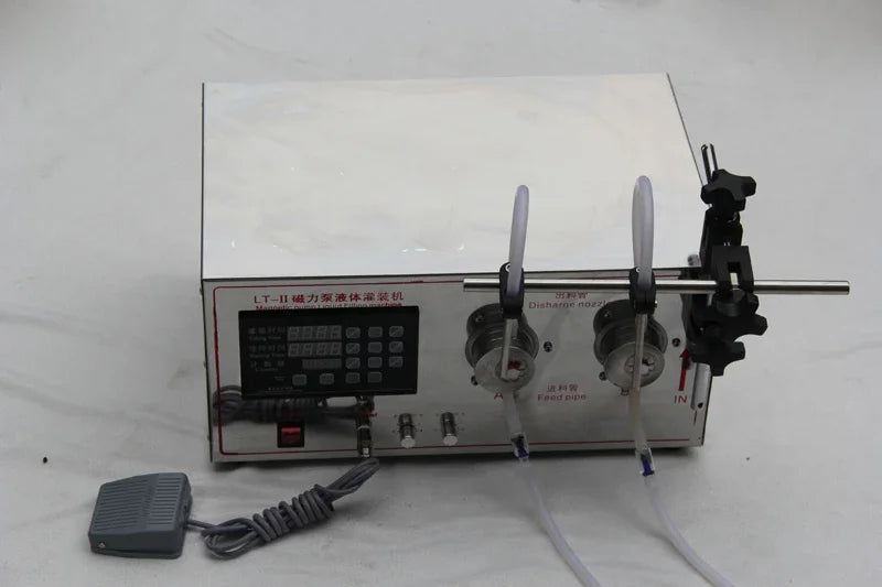 Dual Nozzle Magnetic Pump Liquid Filling Machine 5ml~Unlimited Automatic Microcomputer product image 2