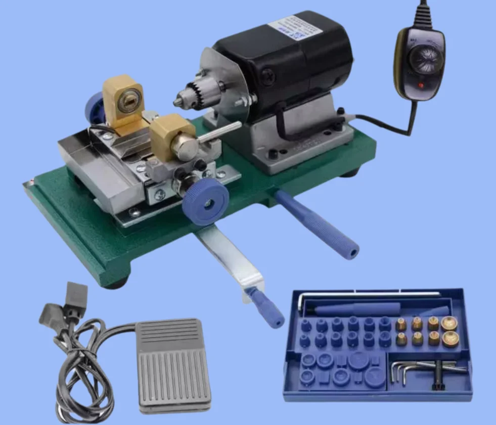 Pearl Drilling Machine Jewelry Bead Holing Driller Full Set Jewelry