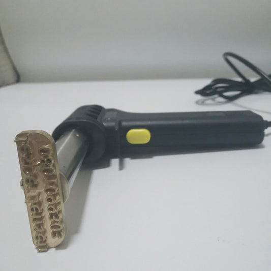 Handheld Leather Hot Foil Stamping Machine | Embossing Logo Printer