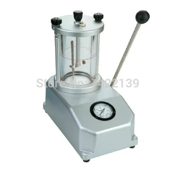 Watch case waterproof tester transparent cylinder detail