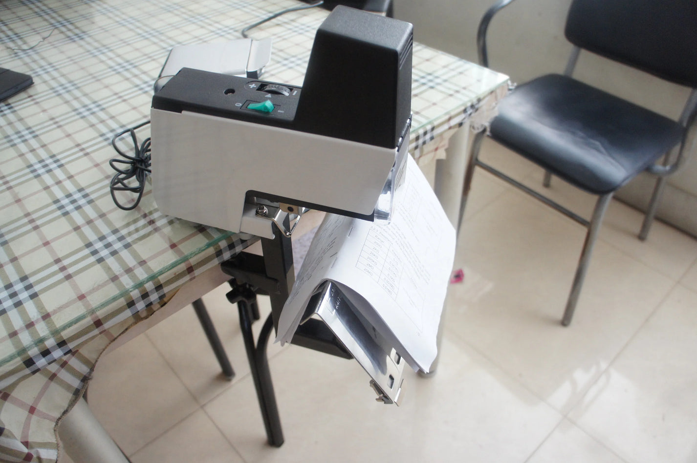Brand New Electric Stapler XDD 106 Stapler Heavy Duty Electric Flat and Saddle Stapler product image 3