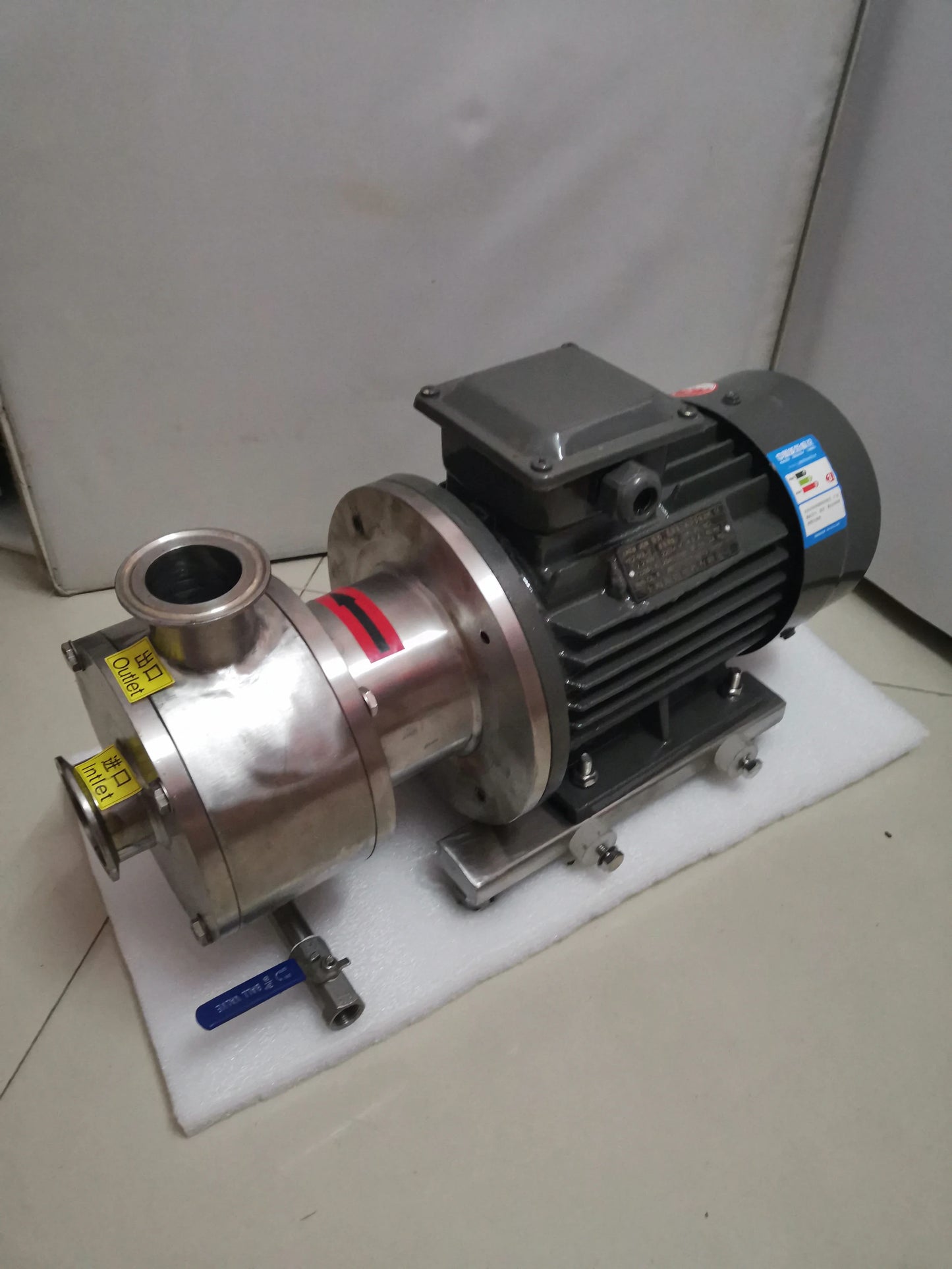 TRL1-100 Pipeline High Shear Emulsifying Pump | 2.2KW Single Stage Inline Emulsion Pump product detail image 2
