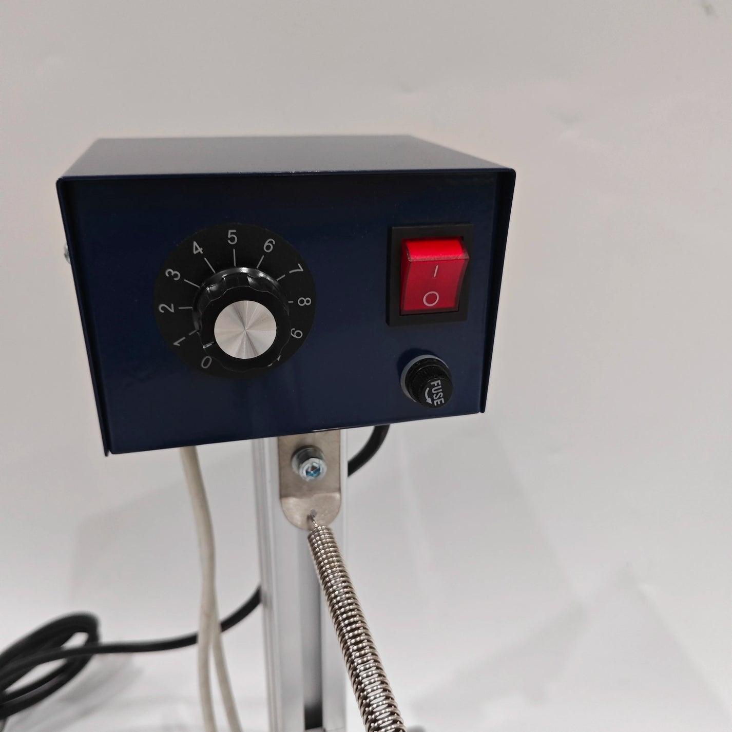 KD-90 hot knife cutter control box with temperature dial and power switch