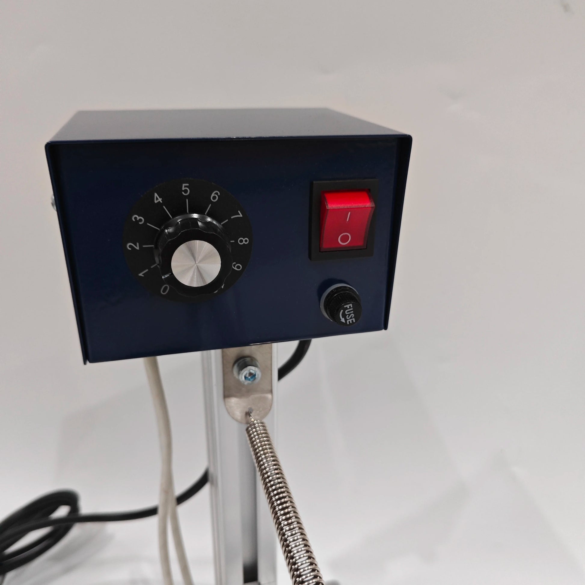 KD-90 hot knife cutter control box with temperature dial and power switch