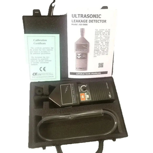 GS-5800 Ultrasonic Leak Detector | LED Air & Gas Leakage Meter