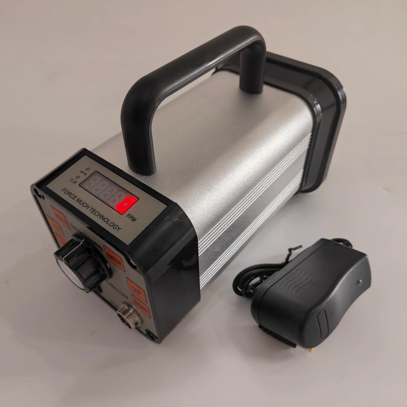 Rechargeable portable LED stroboscope with charger