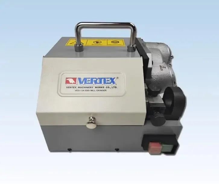 VERTEX VEG-13A precision end mill grinder reference image for wheel fitment