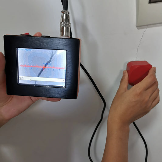 Ck-102 Digital Concrete Crack Width Meter Metal Surface Crack Tester