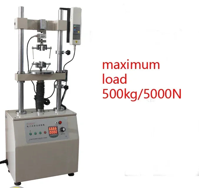 HDV-5000 Electric Double Column Vertical Test Stand 5000N 500KG Motorized Testing Machine product detail image 2