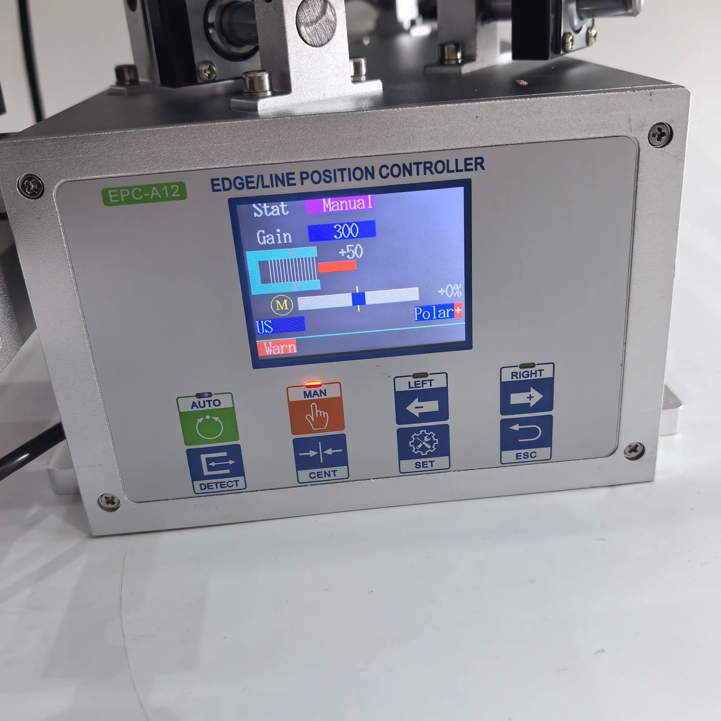 PG400A 400mm roller web guide system product detail for web control