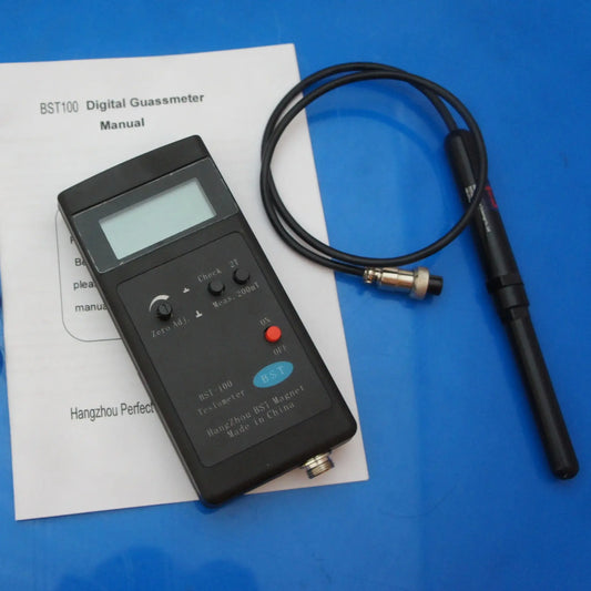 BST100 Professional Gaussmeter | Magnetic Field Tesla Meter BST-100