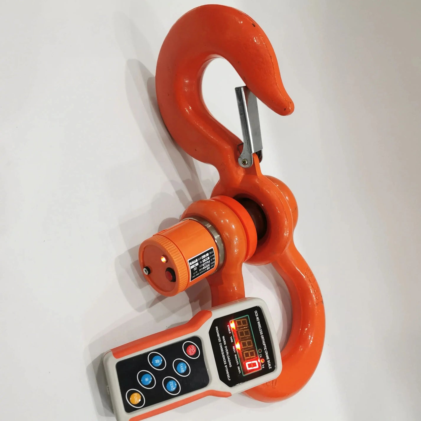 15T wireless digital crane scale hook with handheld display