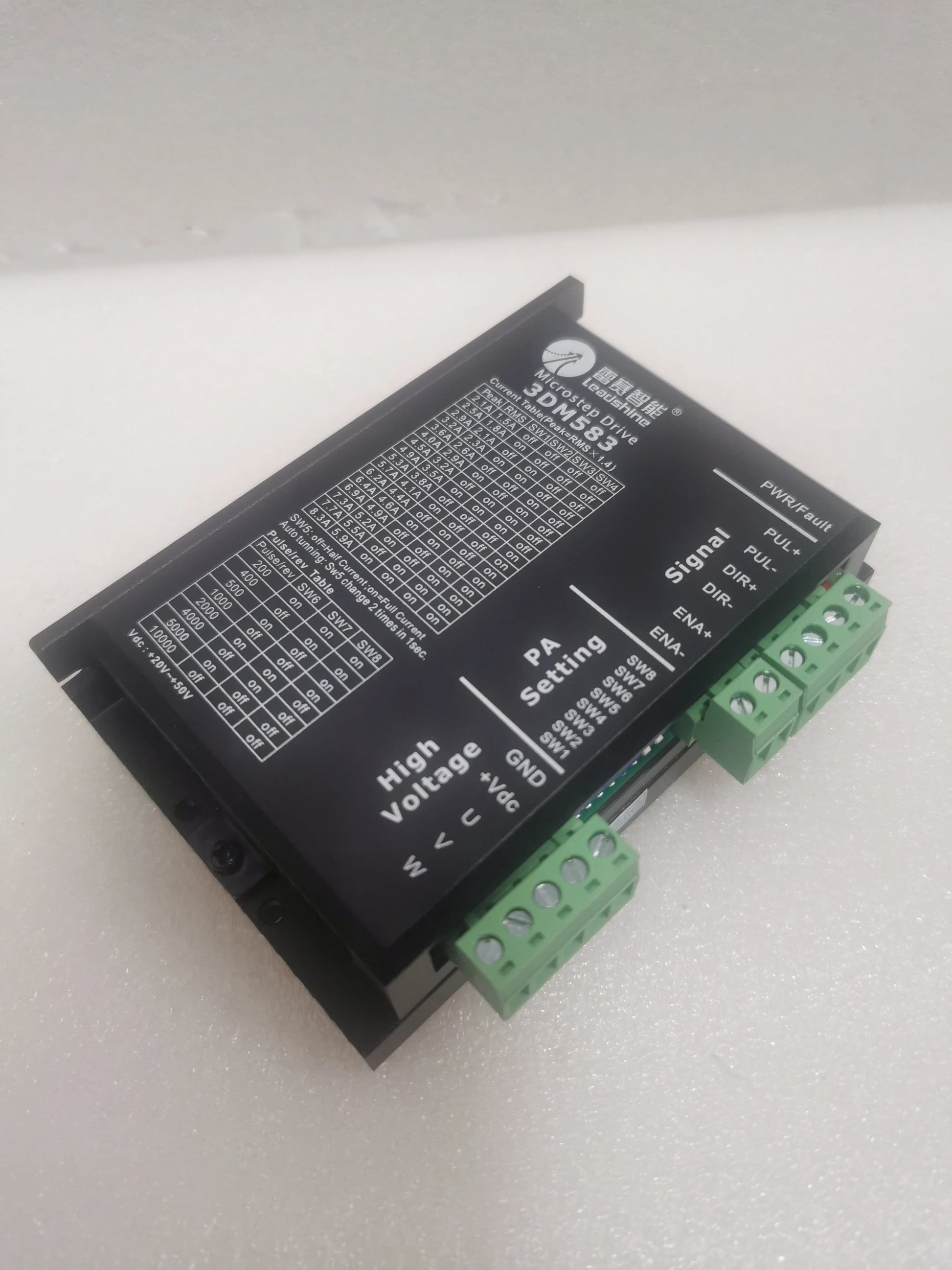 Leadshine 3DM583 3-Phase Stepper Motor Driver DC20-50V 8.3A Replace 3ND583 for NEMA 23 24 product image 2