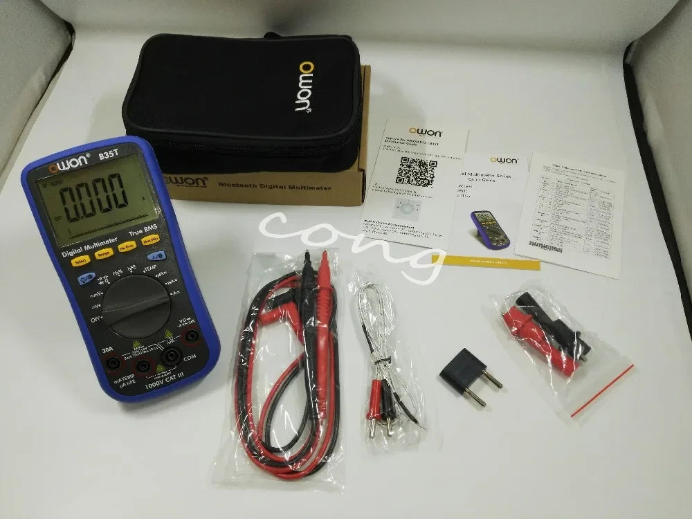 Owon B35T Digital Multimeter with Temperature Meter Bluetooth TrueRMS Multimeter Support product detail image