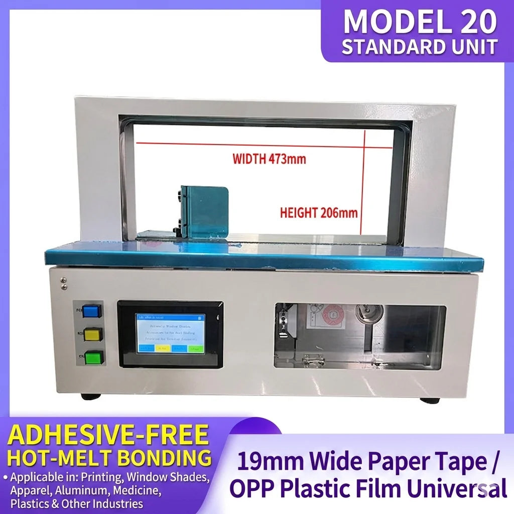 Automatic OPP Tape & Paper Banding Machine Dual-use Vegetable Food Strapping Machine product image 3