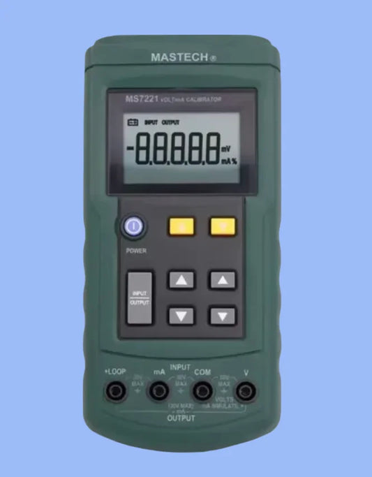 MS7221 Voltage Current Calibrator Source Meter 0–10V 0–24mA Volt/mA