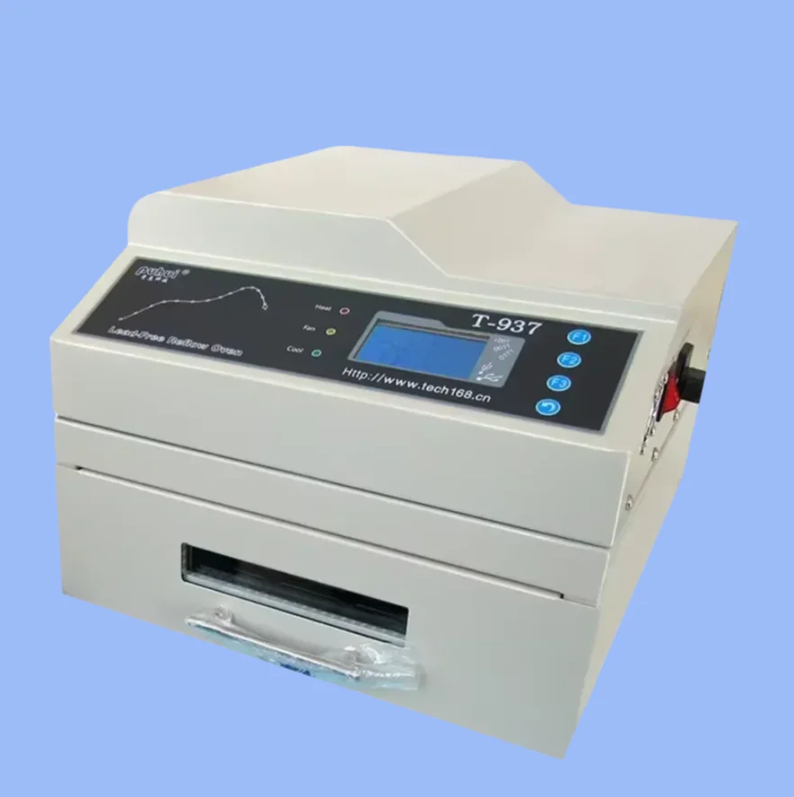 T-937 Lead-Free Infrared Reflow Oven Soldering Machine 306×322mm