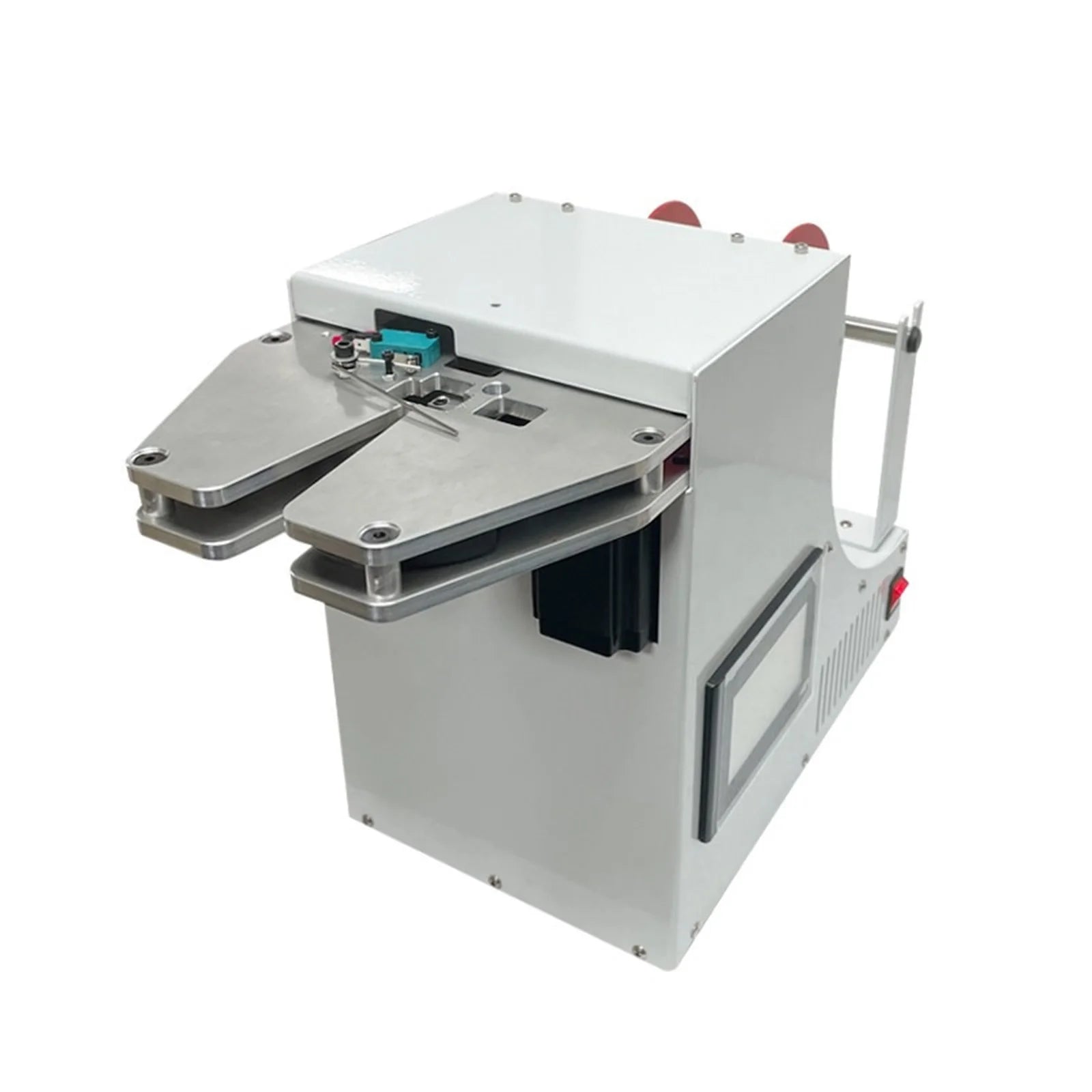 Automatic Wire Tying Machine 2-15mm Vertical Gold Wire Binder for Bread Bags Lollipop Fruit product image 4